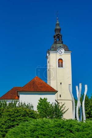 Photo for Saint Jakob church at Kostanjevica na Krki in Slovenia - Royalty Free Image