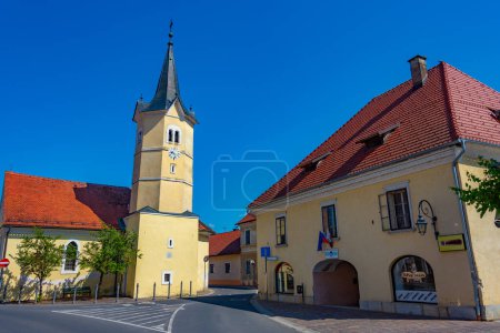 Photo for Saint Nicholas church at Kostanjevica na Krki in Slovenia - Royalty Free Image