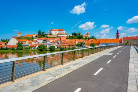 Vista panorámica de la ciudad eslovena Ptuj
