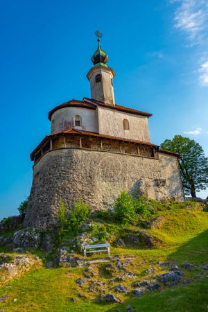 Burg Mali Grad in Kamnik, Slowenien