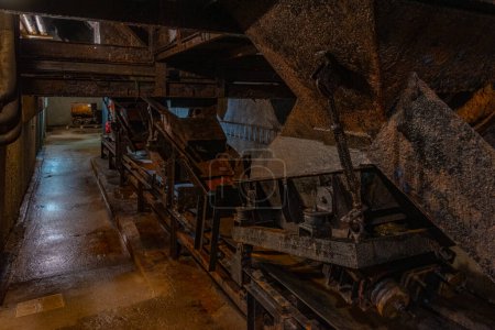 Antigua planta de fundición en la ciudad eslovena de Idrija, anteriormente famosa por la minería de mercurio