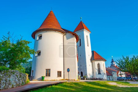 Kirche St. Sebastian, Fabian und Roch in Pungart in Kranj, Slowenien