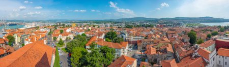 Photo for Aerial view of Slovenian town Koper - Royalty Free Image