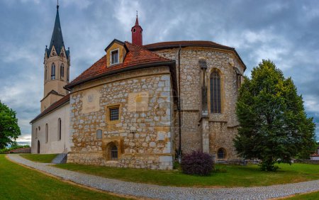 Saint Nicholas cathedral in Novo Mesto, Slovenia