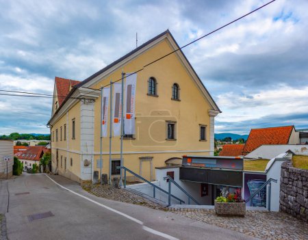 Photo for Dolenjski museum in Slovenian town Novo Mesto - Royalty Free Image