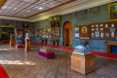 Photo for Gori, Georgia, September 1, 2023: Interior of Stalin museum in Gori, Georgia - Royalty Free Image