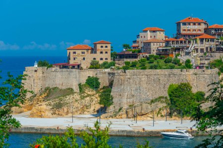 Photo for Ulcinj, Montenegro, July 7, 2023: Kalaja fortress in Ulcinj, Montenegro - Royalty Free Image