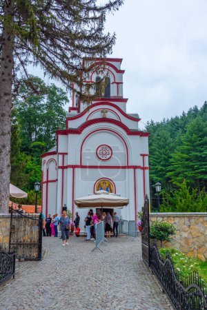 Téléchargez les photos : Tuman, Serbie, 26 juillet 2023 : Monastère de Tuman en Serbie pendant une journée - en image libre de droit