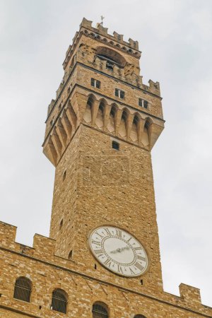 Téléchargez les photos : Mairie du Palazzo Vecchio sur la Piazza della Signoria Florence Italie, de jour. - en image libre de droit