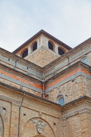 Foto de Exterior de la capilla Medici, Cappelle Medicee en la calle Canto dei Nelli en Florencia Italia. - Imagen libre de derechos