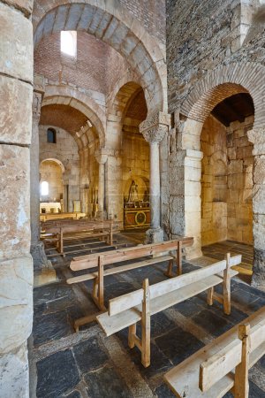 Photo for Medieval chapel. San Pedro de la Nave. Campillo, Zamora, Spain - Royalty Free Image