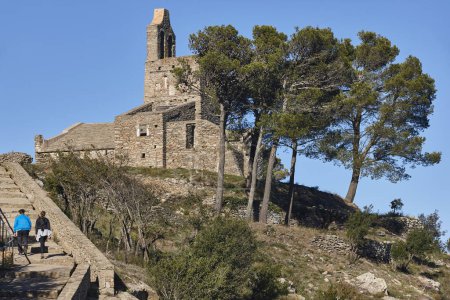 Foto de Pueblo medieval de Santa Creus de Rodes. Costa Brava, Girona, España - Imagen libre de derechos