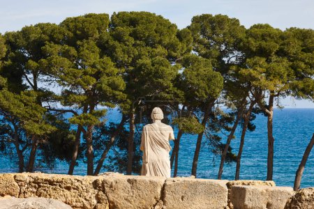 Téléchargez les photos : Empère les ruines grecques et romaines sur la Costa Brava, Gérone. Espagne - en image libre de droit