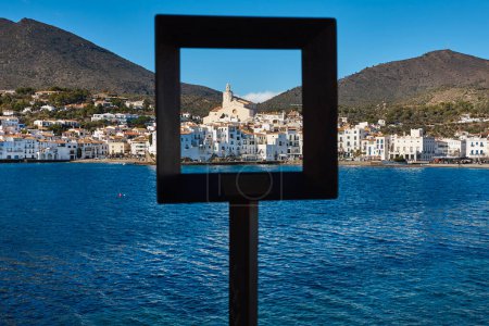 Photo for Picturesque mediterranean village of Cadaques. Costa Brava, Girona. Spain - Royalty Free Image