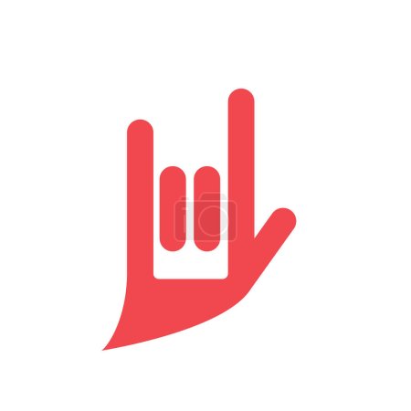 Téléchargez les illustrations : Logo interprète en langue des signes. illustration vectorielle - en licence libre de droit