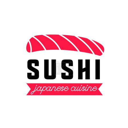 Photo for Japanese logo for japanese restaurant. vector illustration - Royalty Free Image