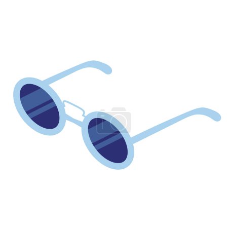Illustration for Isometric eyeglasses isolated on white background. Vector illustration. Icon for web. Eyewear. - Royalty Free Image