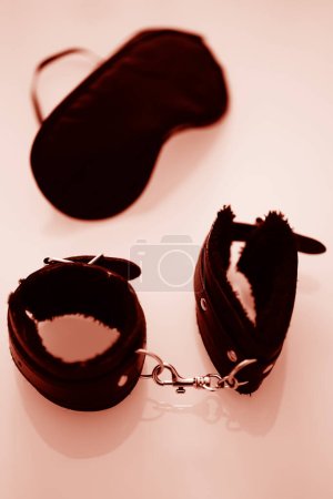 Photo for BDSM bondage police handcuffs for sexy adult love erotic play games fun. - Royalty Free Image