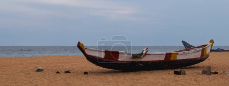 Foto de Grand-Popo, Benín - 30 de octubre de 2023: hermosa vista de una playa - Imagen libre de derechos