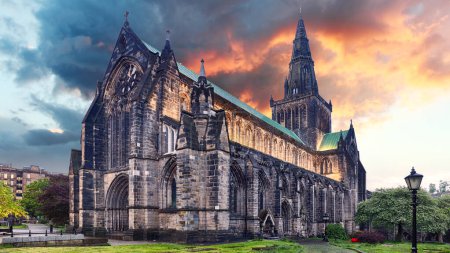 Téléchargez les photos : Glasgow Cathedral - The High Kirk of Glasgow in Scotland - en image libre de droit