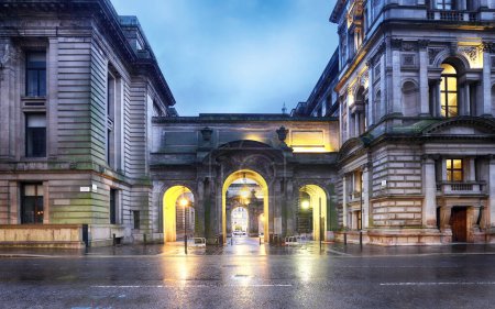 Téléchargez les photos : Old Gates at John Street Glasgow City Council George Square Glasgow Écosse - en image libre de droit