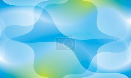 Téléchargez les photos : Abstract wavy background in blue color design - en image libre de droit