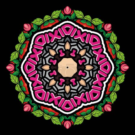 Téléchargez les photos : Mandala abstract ornate ornamental concept for element design - en image libre de droit
