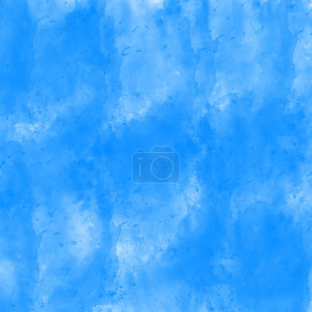 Téléchargez les photos : Abstrait coloré bleu aquarelle texture de fond - en image libre de droit