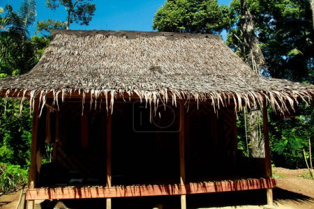Téléchargez les photos : Maison traditionnelle, Baduy Indonésie - en image libre de droit