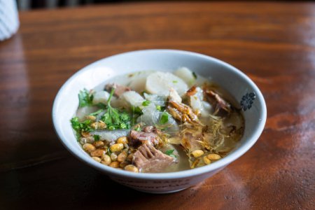 The famous Indonesian Soto from West Java namely is soto bandung