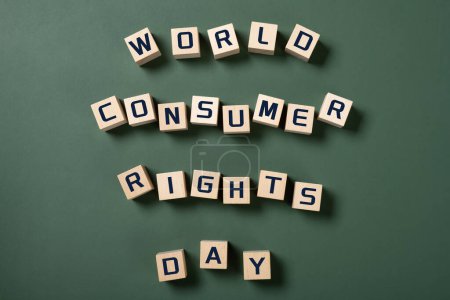Foto de Día Mundial de los Derechos del Consumidor composición horizontal - Imagen libre de derechos
