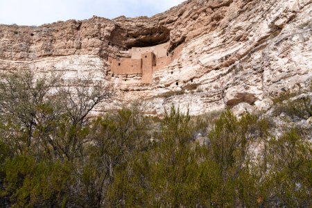 Montezuma Castle National Monument near Rimrock, Arizona
