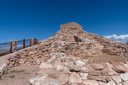 Antike Ruinen am Tuzigoot National Monument Arizona