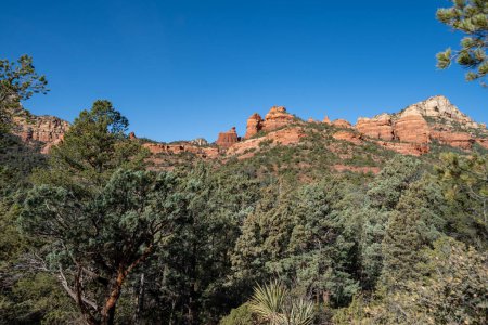 Photo for Beautiful plateau and scenery from the Brins Mesa trail in Sedona Arizona - Royalty Free Image