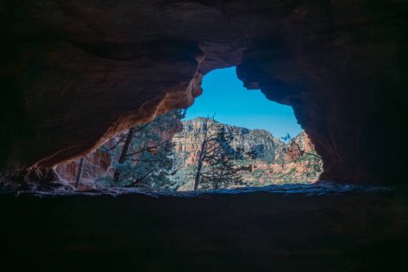 Soldier Pass Cave in Sedona Arizona