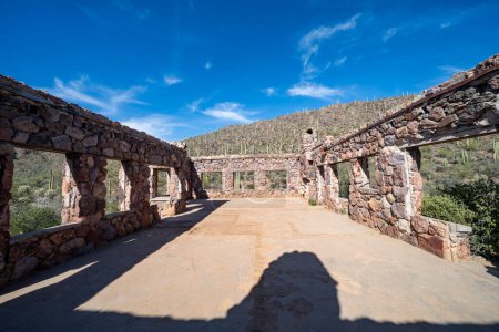 Bowen Stone Homestead Ruines, Tucson Mountain Park à Tucson Arizona