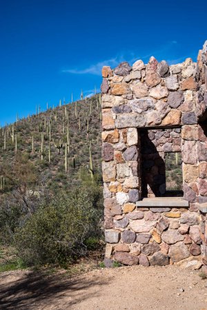 Bowen Stone Homestead Ruines, Tucson Mountain Park à Tucson Arizona