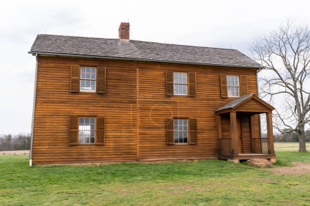 Das Henry House auf Henry Hill im Manassas National Battlefield Park in Virginia