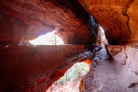 Inside Soldier Pass Cave - Sedona Arizona