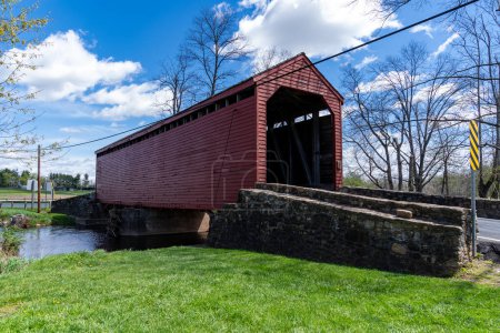 Loys Station Covered Bridge and Park in Frederick County Maryland