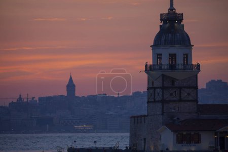 Photo for Istanbul Maiden Tower (kiz kulesi) - Istanbul, Turkey - Royalty Free Image