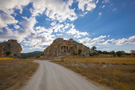 Photo for Phrygian Valley, Gerdekkaya, Rock Mausoleum - Royalty Free Image
