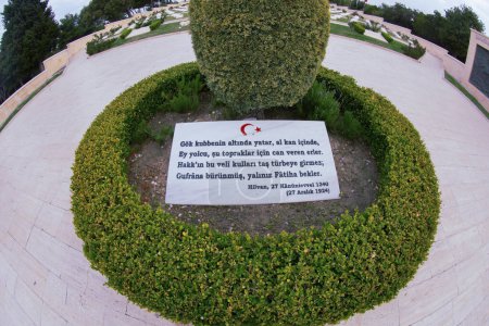 Téléchargez les photos : Ce martyre a été construit à la mémoire du 57e Régiment, donnant des milliers de martyrs et blessés dans les guerres de Canakkale. - en image libre de droit