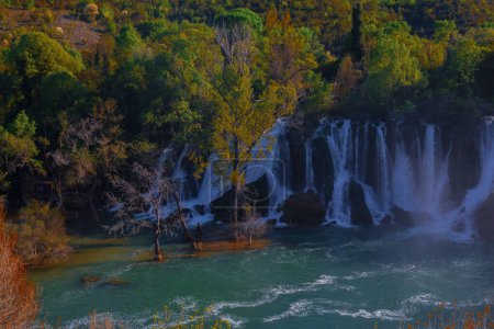 Photo for Kravice waterfall on the Trebizat River in Bosnia and Herzegovina - Royalty Free Image