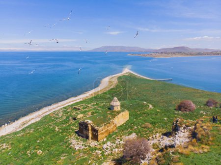 Photo for Carpanak Island is Van, Turkey. - Royalty Free Image