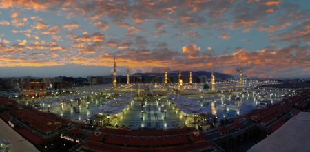 The Prophet's Mosque (Al-Masjid an-Nabawi). In the second (after Mecca) most holy place of Muslims. According to tradition, it was built in 622 by the Prophet