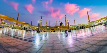 The Prophet's Mosque (Al-Masjid an-Nabawi). In the second (after Mecca) most holy place of Muslims. According to tradition, it was built in 622 by the Prophet