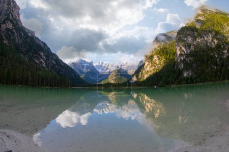 Lago di Landro is a lake in the Dolomites in South Tyrol, Italy.