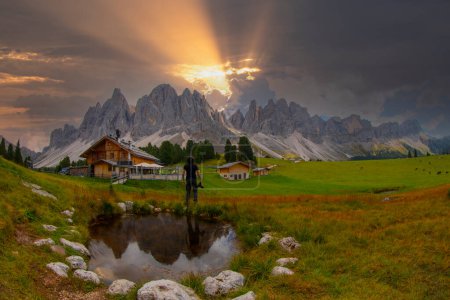 Geisleralm Rifugio Odle Dolomites Italy