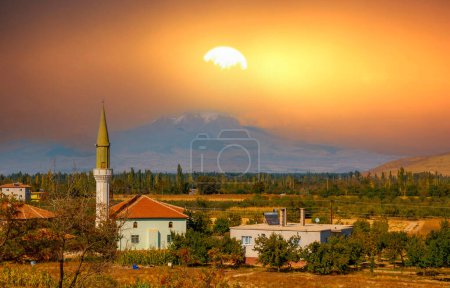 Erciyes montaña, 3916 metros de altura, ubicada en Kayseri, Turquía
